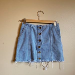 Forever 21 Jean Skirt